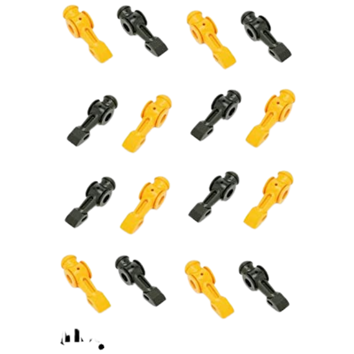 Player Black/Yellow - Set of 16