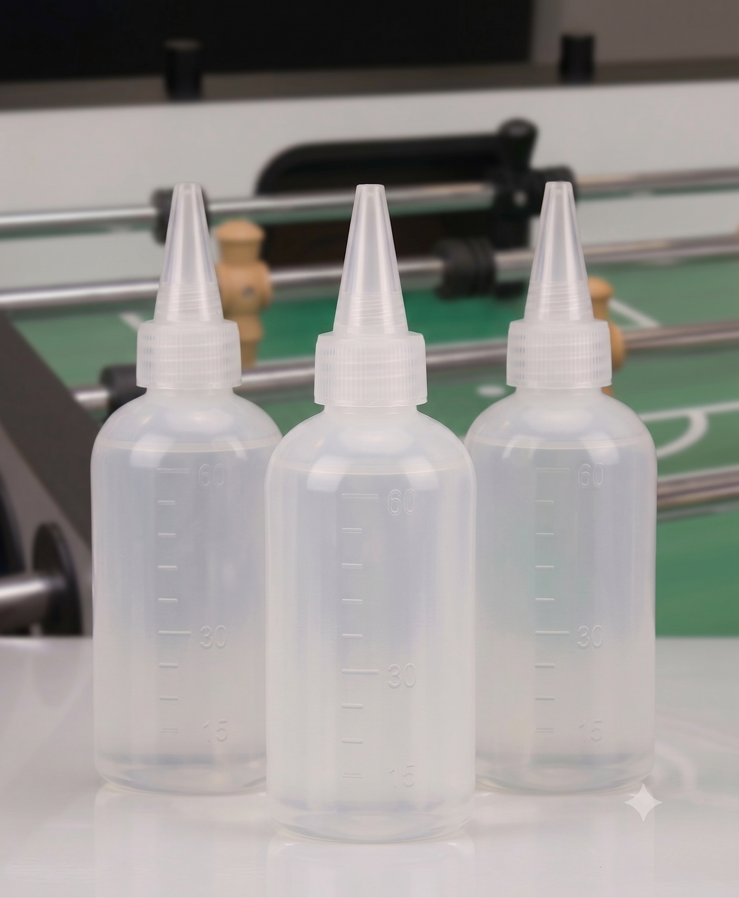 Silicon oil- for foosball table 2oz - 3 pack