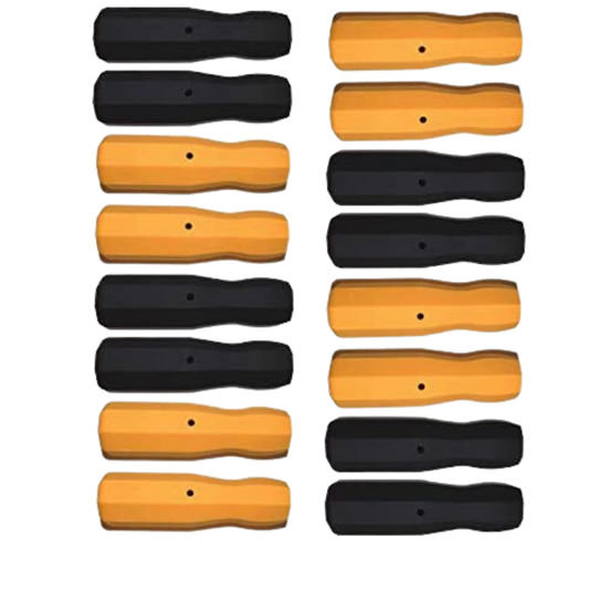 Handle Black/Yellow - Set of 16