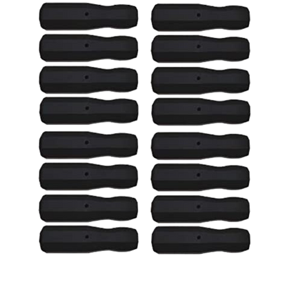 مقبض أسود - مجموعة من 16 قطعة