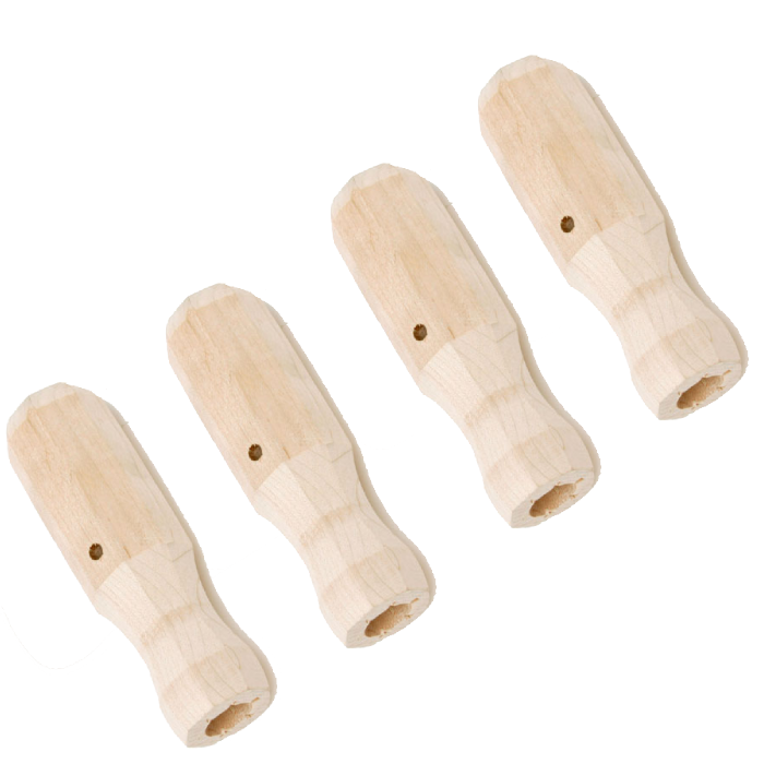Handle Maple Wood - Set of 4
