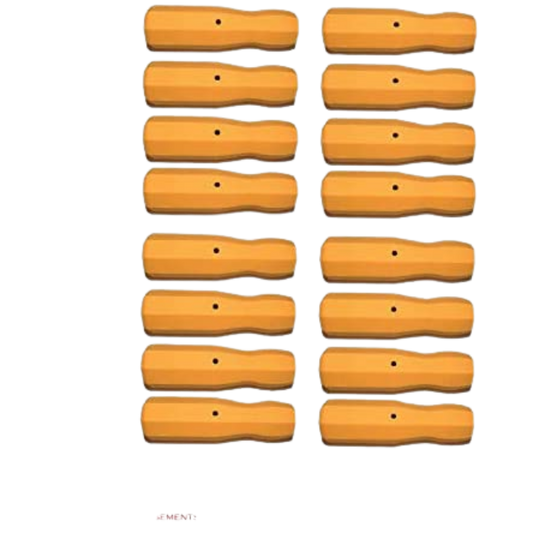 Handle Yellow - Set of 16
