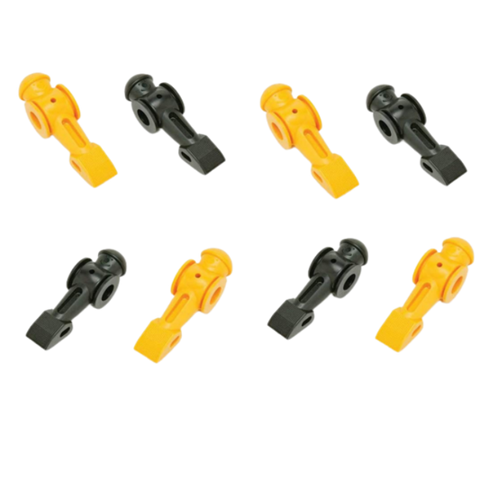 Player Black/Yellow - Set of 8