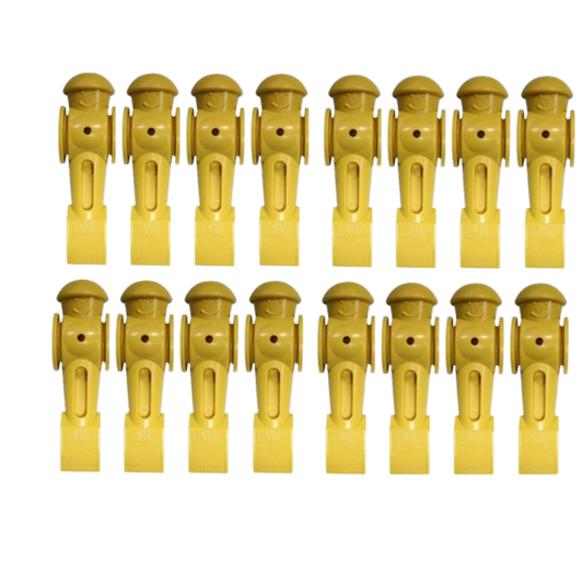 Player Yellow - Set of 16